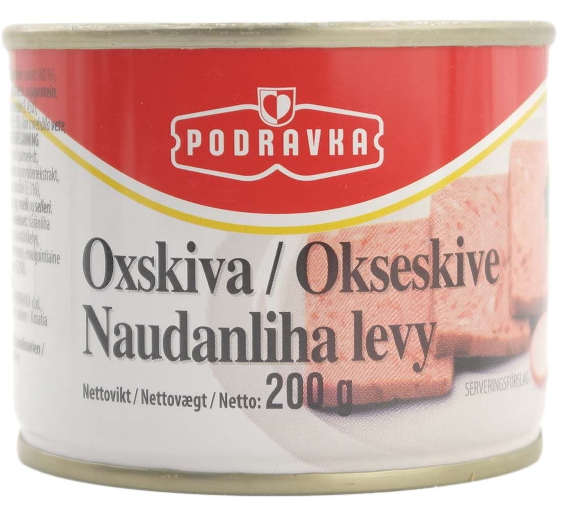 Podravka Skivor av nötkött 200 g