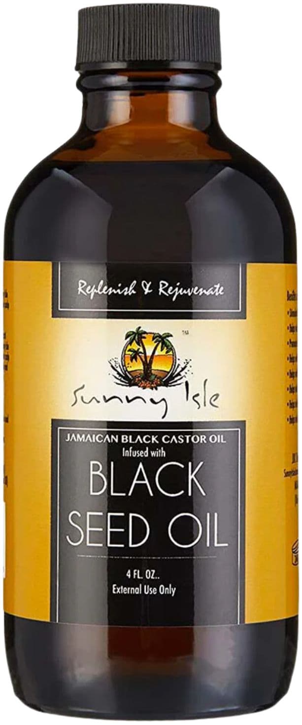 Sunny Isle olja av svart ricin och svart frö 118 ml