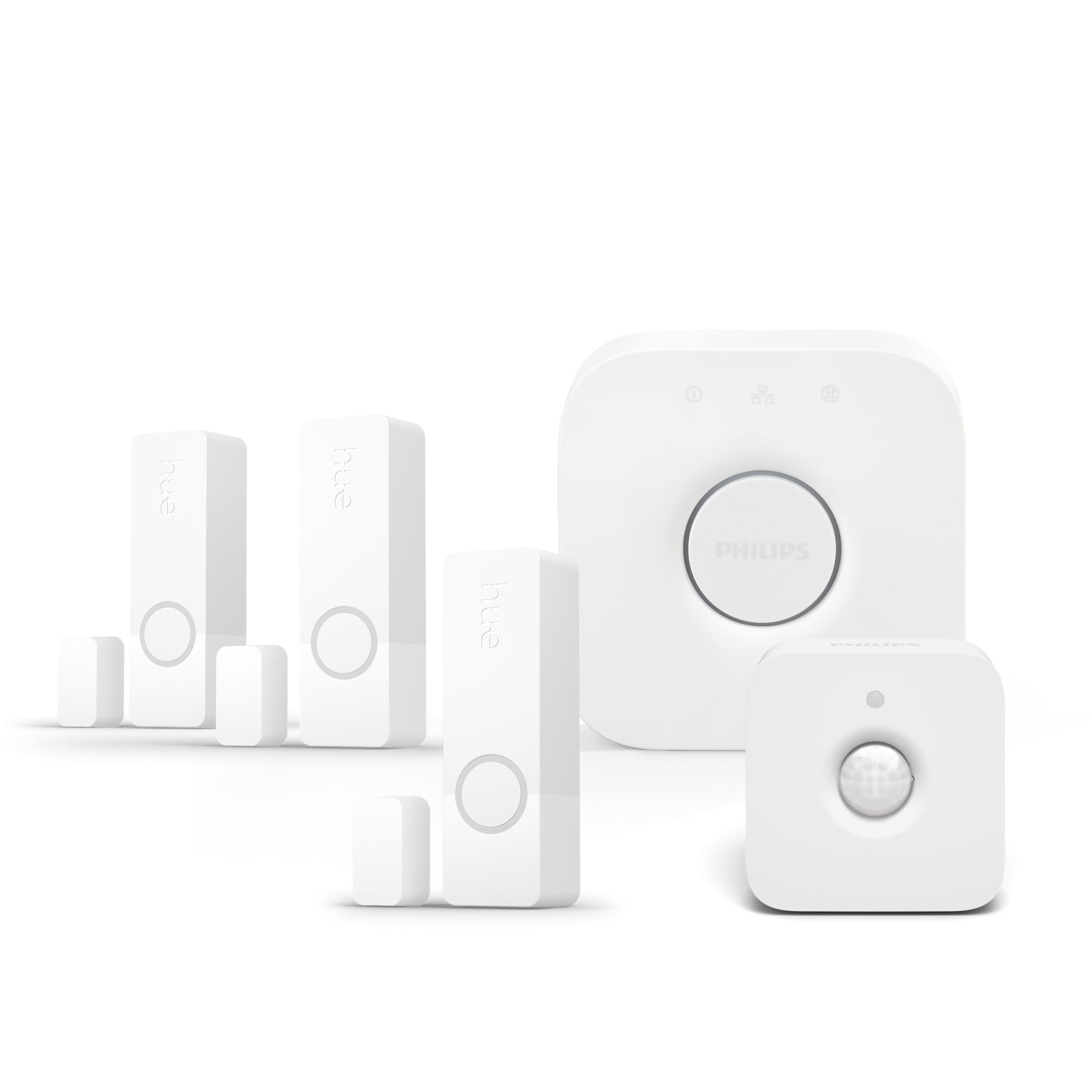 Paket: 3 X Secure Kontaktsensor + 1 X Motion Sensor + Bridge