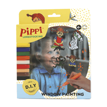 Pippi Fönstermålning