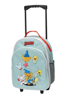 Bamse rullväska för barn