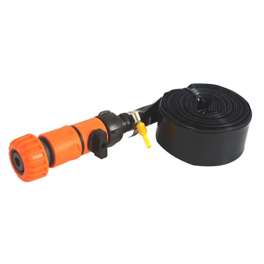 Sprinkler til trampolin / Have - Svart/Orange - 15 meter