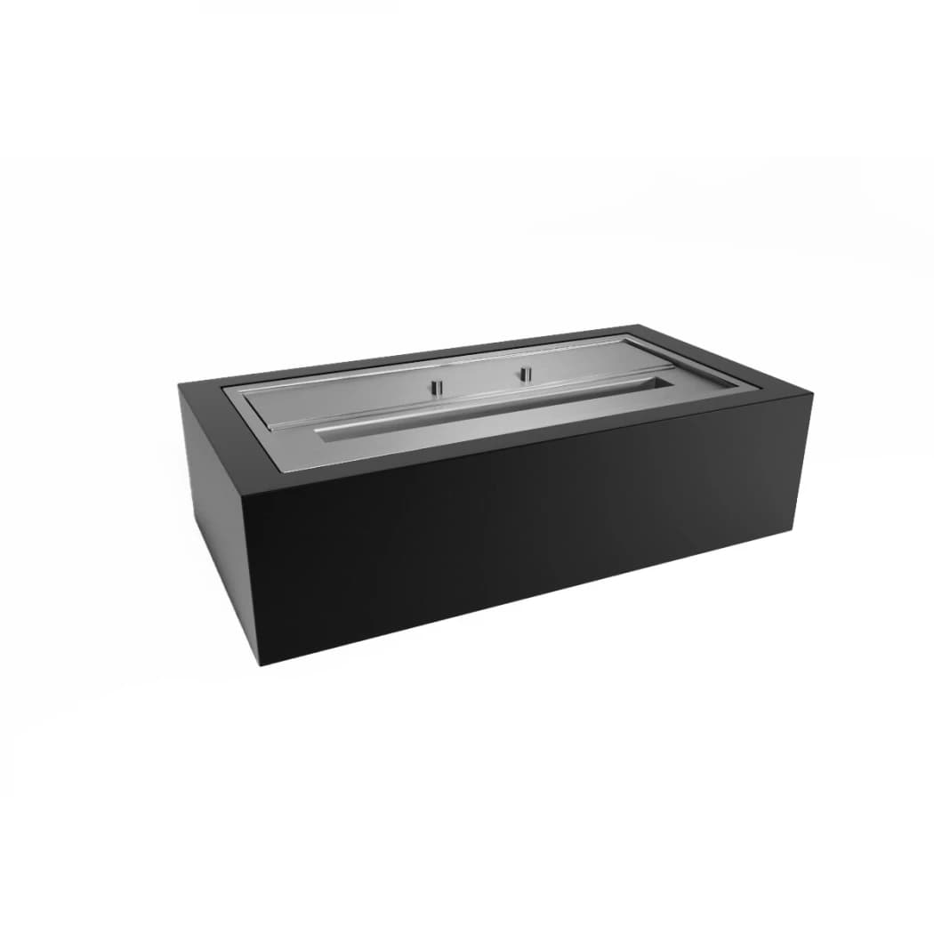 ScandiFlames Bioetanol spisinsats - 37 cm - fristående eller installerad i befintlig eldstad