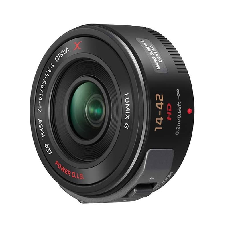 Panasonic Lumix G X Vario PZ 14-42/3,5-5,6 ASPH. Power OIS Svart (Micro 4/3), Panasonic