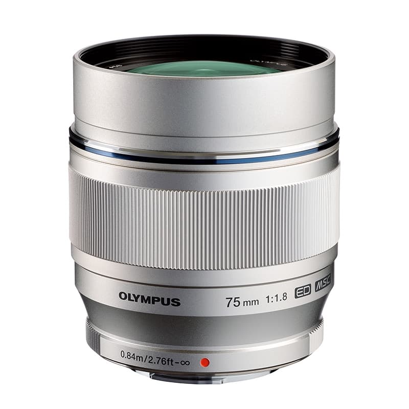 Olympus M.Zuiko Digital ED 75/1,8 Silver, Olympus