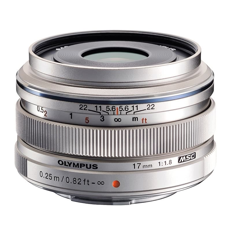 Olympus M.Zuiko Digital ED 17/1,8 Silver, Olympus
