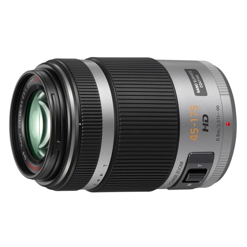 Panasonic Lumix G X Vario PZ 45-175/4,0-5,6 ASPH. OIS Silver (Micro 4/3), Panasonic