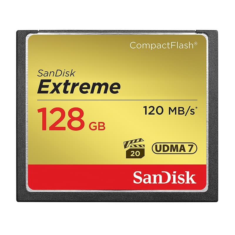 SanDisk CF Extreme 128GB 120MB/s UDMA7, SanDisk