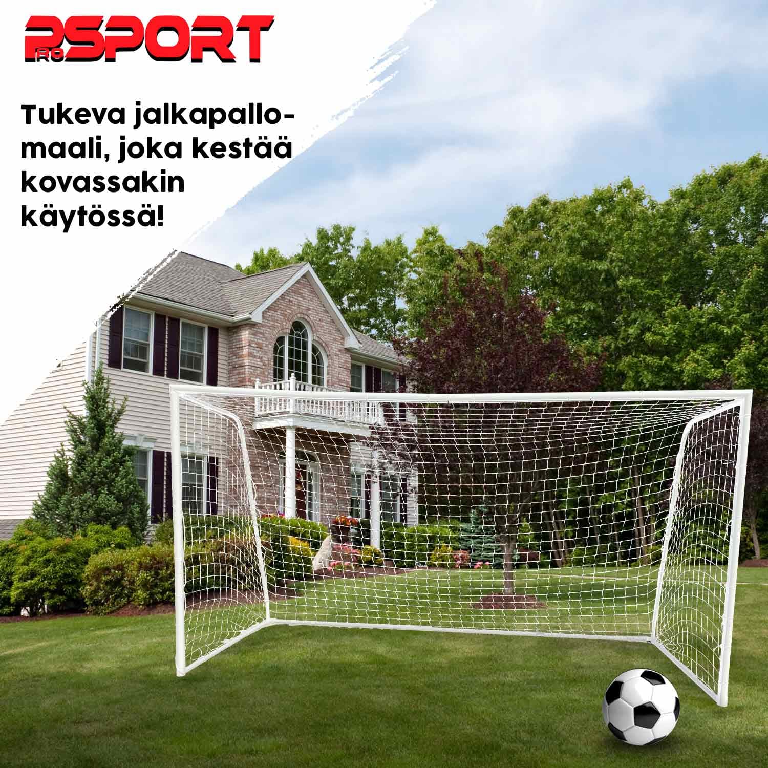 ProSport robust fotbollsmål 210x150x50 cm view 2