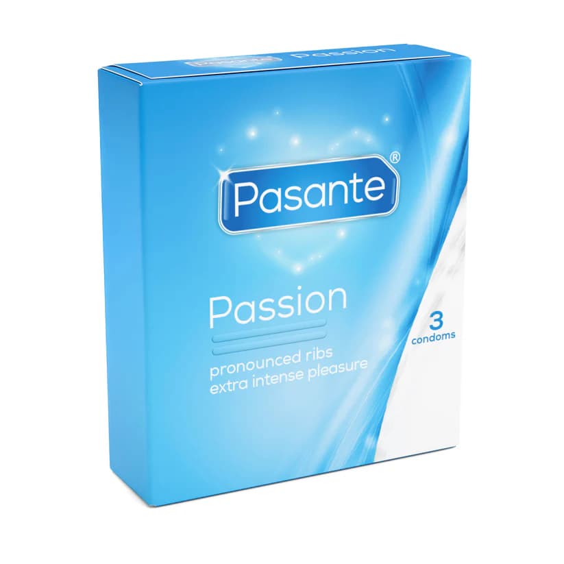 Pasante Passion/Ribbed 3-pack