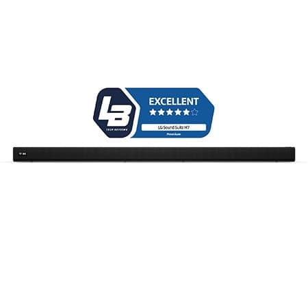 LG Sound Suite H7, 9.1.6 Dolby Atmos Soundbar - Kärnan i ditt trådlösa Sound Suite system - H7