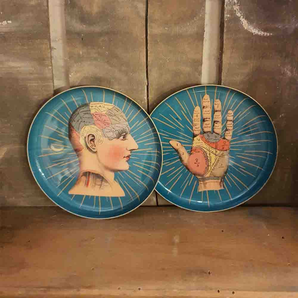 Glasunderlägg Phrenology 2 pack plåt view 2