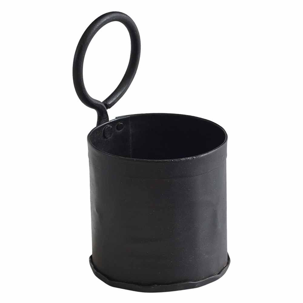 Plåtkruka med handtag