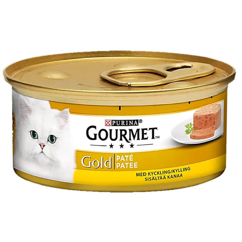 Purina Gourmet Gold Paté med Kyckling 85 gram