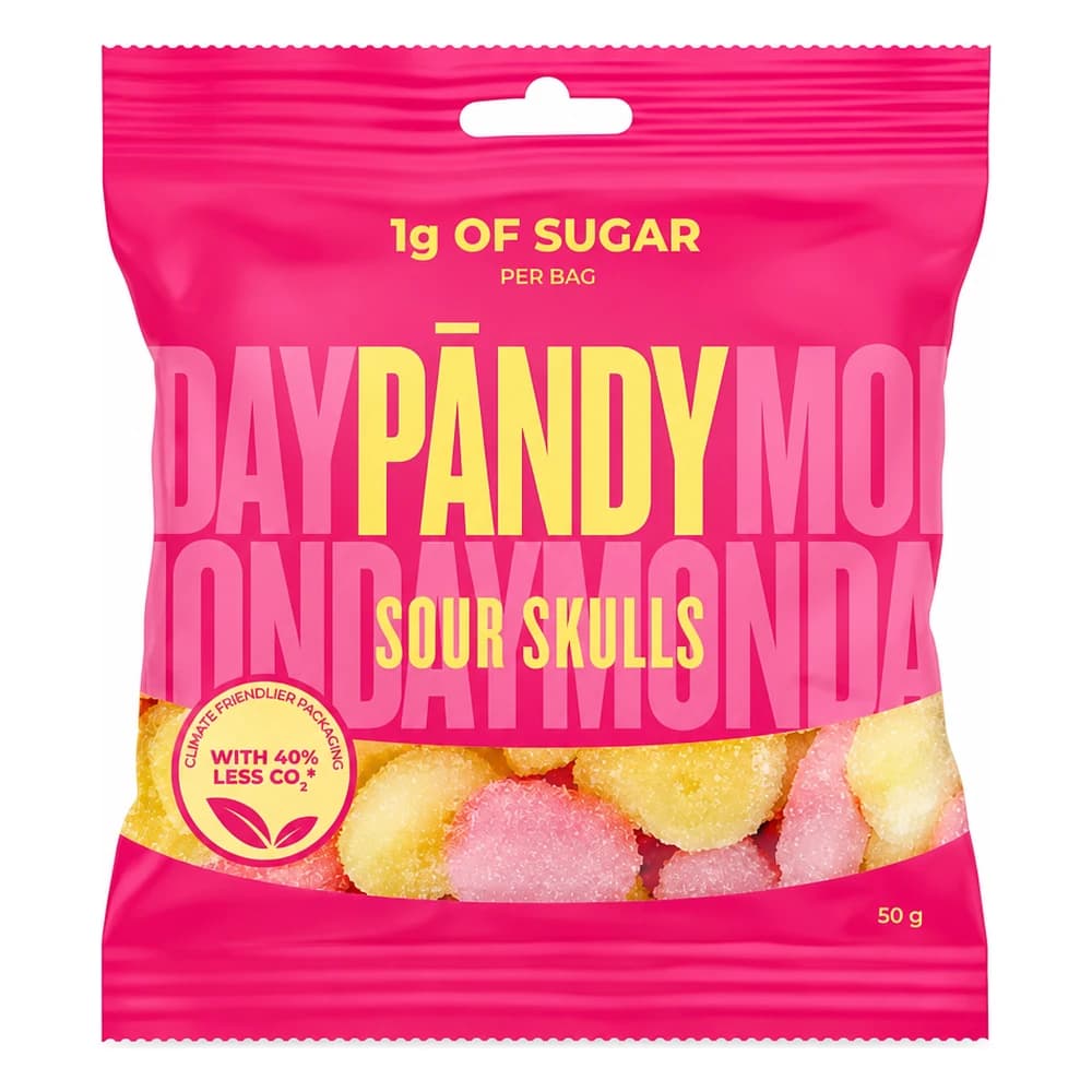 Pändy Sour Skulls 50 gram