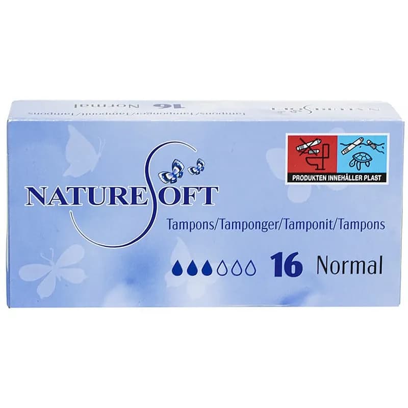 Naturesoft Tamponger Normal 16-pack