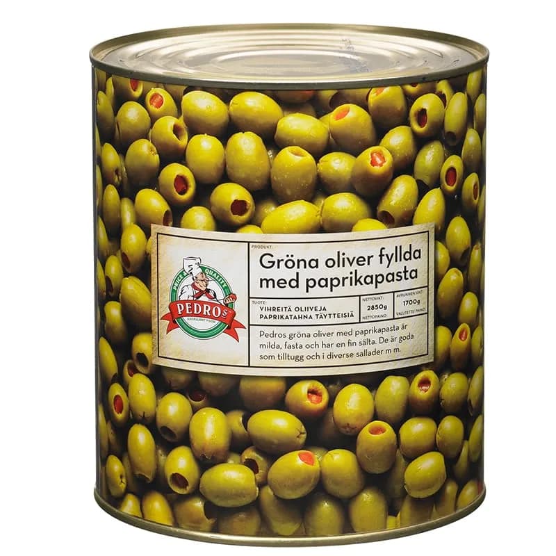 Oliver Gröna i konserv 3100 gram