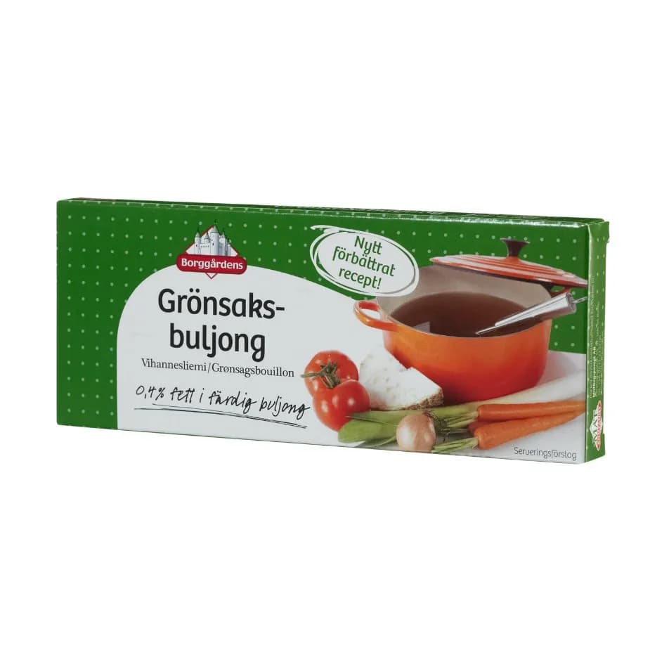 Borggårdens Grönsaksbuljong 12-pack