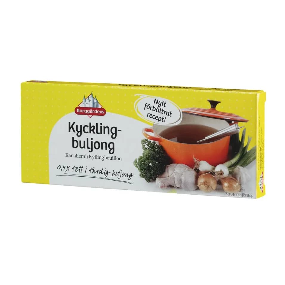 Borggårdens Kycklingbuljong 12-pack