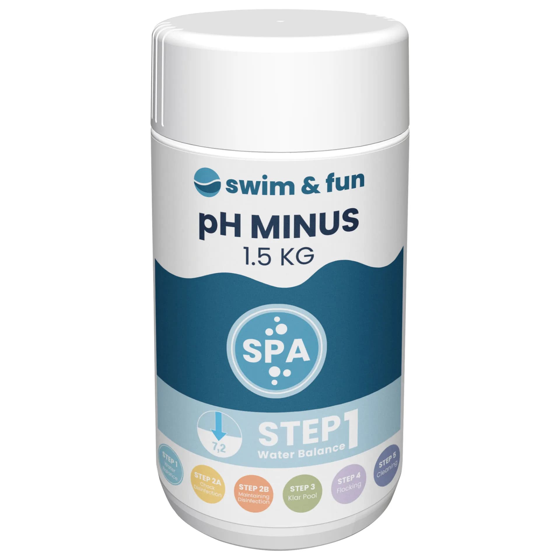 Swim &amp; Fun Spa pH-Minus 1500 gram