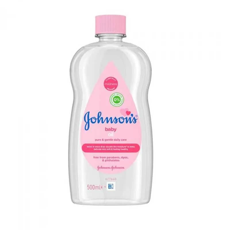 Johnsons Babyolja 500 ml