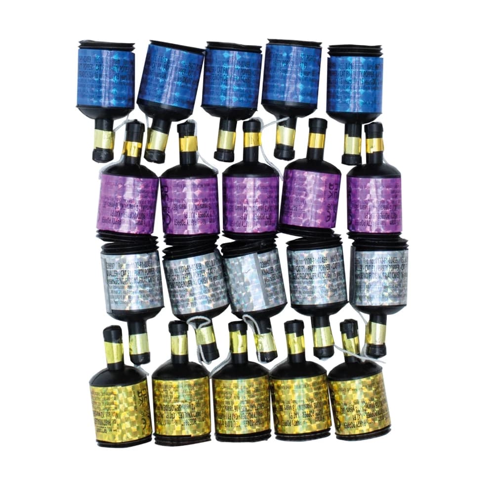 Party Poppers Mix 20-Pack