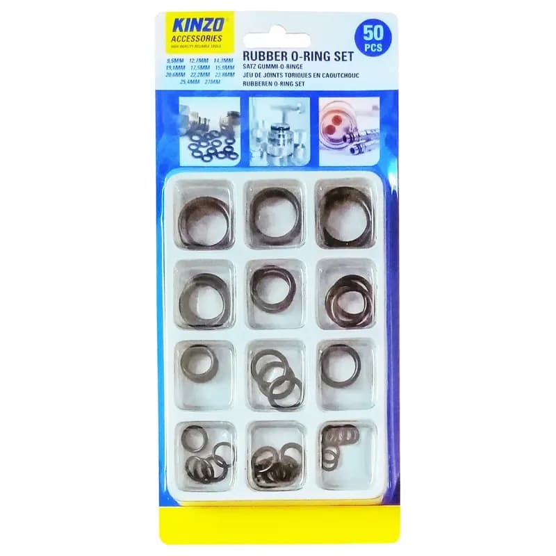 Packningringar Olika Storlekar 50-pack