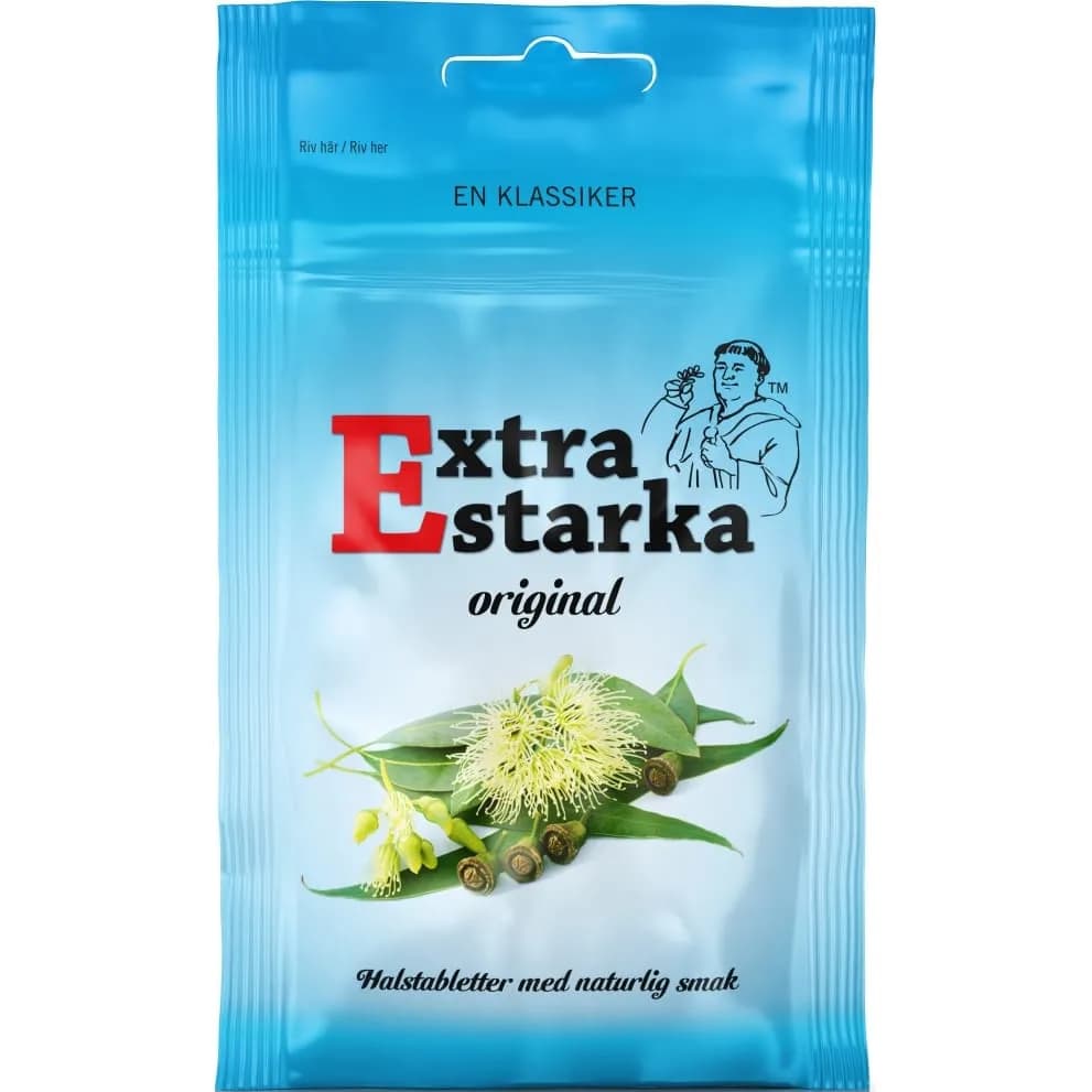 Extra Starka Halstabletter Original BF 2026-01-08