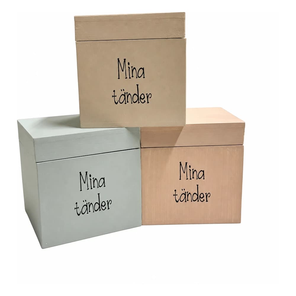 Mina tänder - Förvaringslåda (Osorterad)