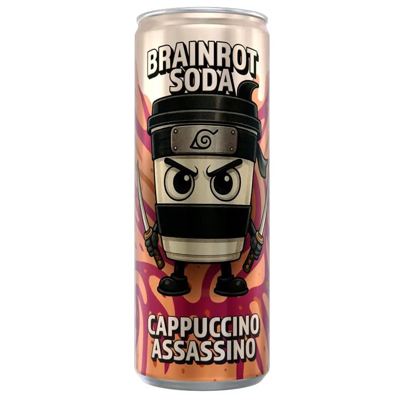 Brainrot Soda Cappucino Assassino 250 Ml