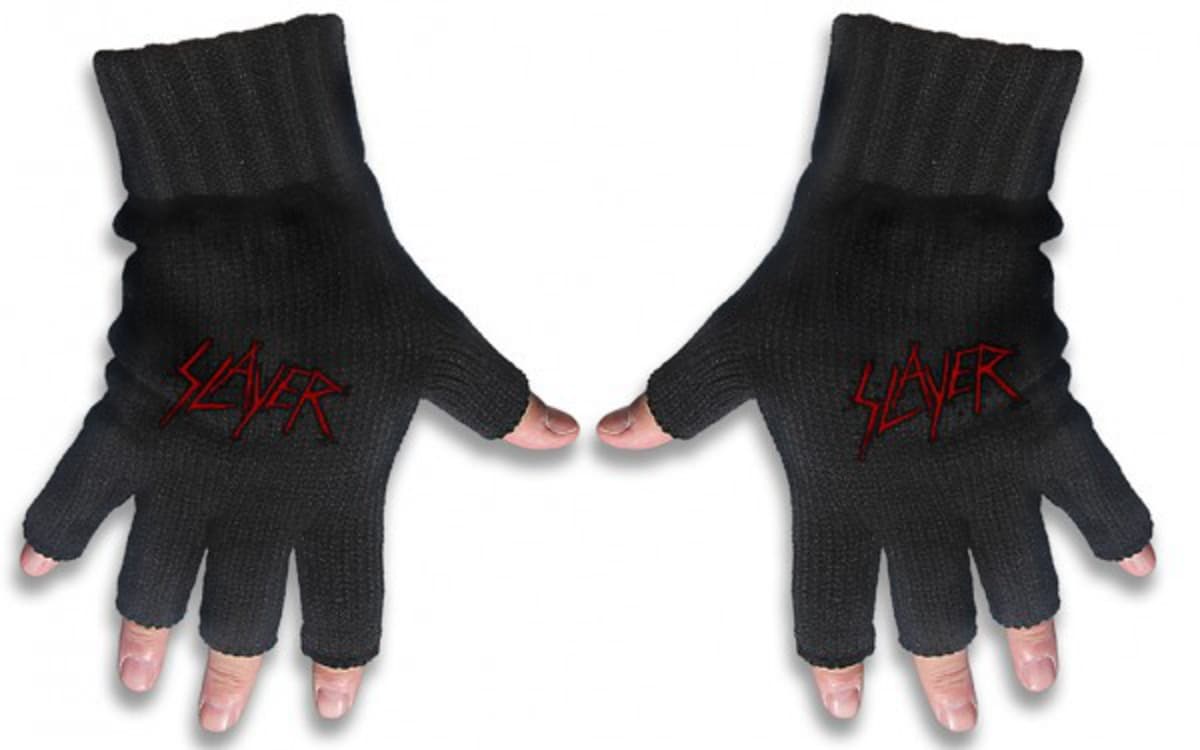 fingerlösa handskar Slayer - Logotyp 1 - FG032