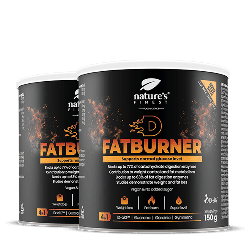 Nature’s Finest D-FatBurner | inulinbaserat viktstöd | inulin, ID-alG, garcinia HCA, gymnema + guarana