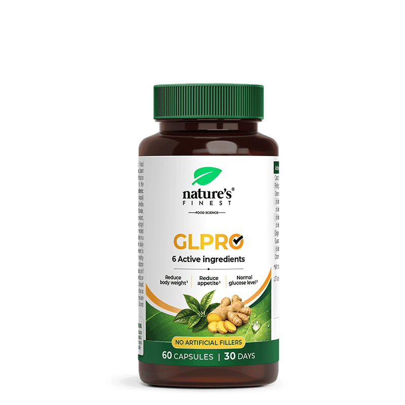 Nature's Finest GLPRO-1 | aptitkontroll och viktstöd | stöd för glukos- och fettmetabolism