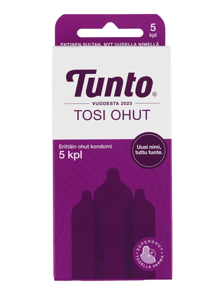 Tunto Supertunna Kondomer 5-pack