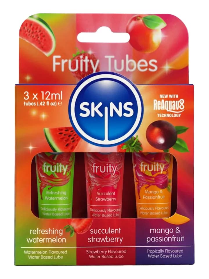 Skins Fruity Lubes 3-pack