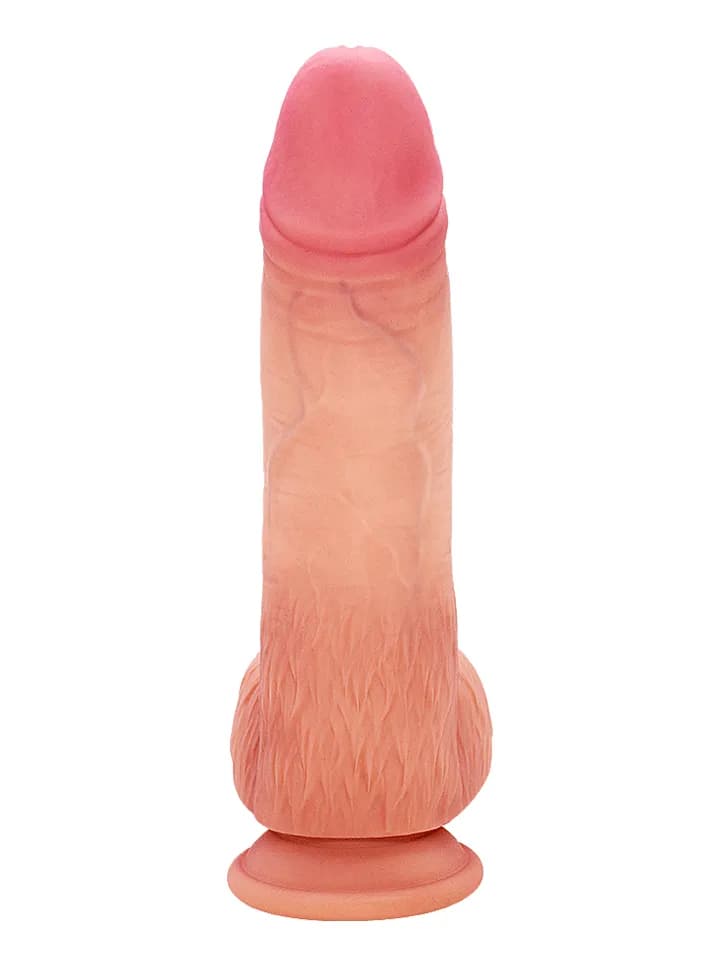 Ultra-Realistic Silicone Dildo With Balls 21,5 cm view 2
