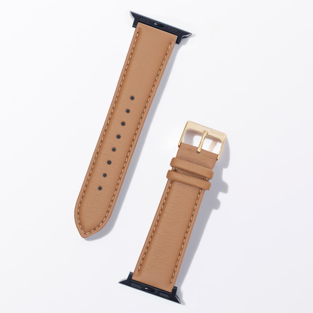 Armband Vintage - Vegan till Apple Watch 38-42mm Svart