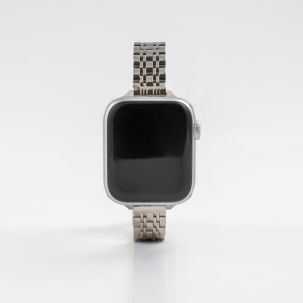Petite Silver – Stålarmband Till Apple Watch 38-42mm