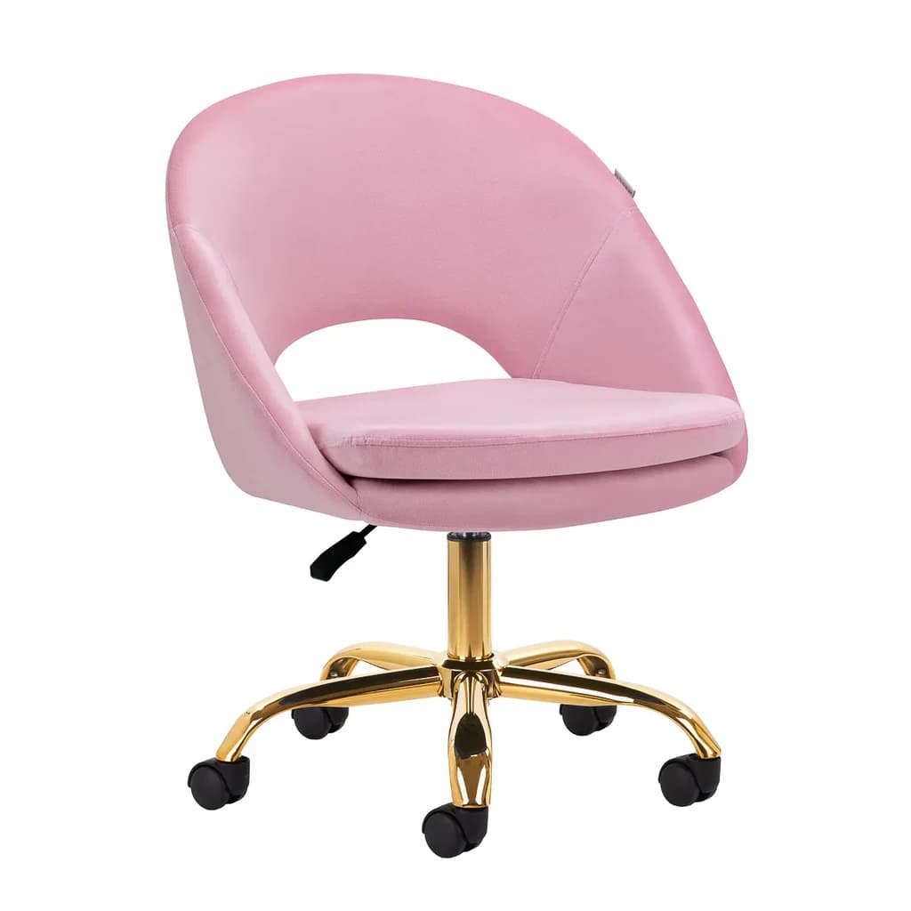 4Rico snurrstol QS-MF18G rosa
