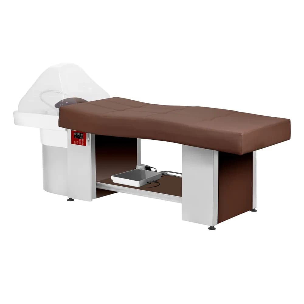 Head Spa säng Japanese utan pall - brun