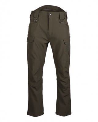 Mil-Tec Assault Byxa Softshell (Färg: Ranger Green, Storlek: XL)