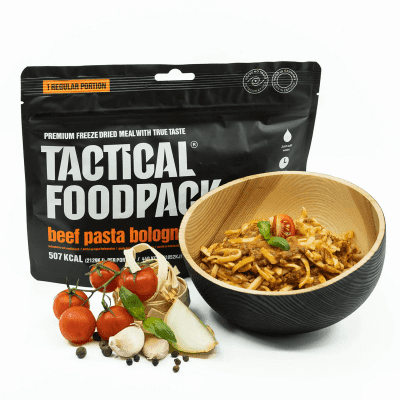 Tactical Foodpack BIG Beef Pasta Bolognese 160g