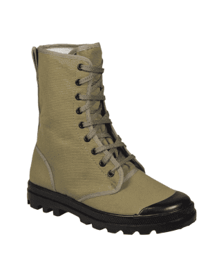 Mil-Tec Fransk Commandokänga Canvas 9-håls (Skostorlek: 43.0)