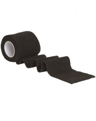 Mil-Tec Camo Tape 50mm Šteranvändningsbar (Färg: Svart)