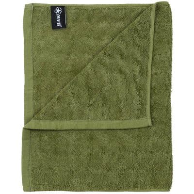 MFH Frilufts Handduk OD Green - 50x30cm