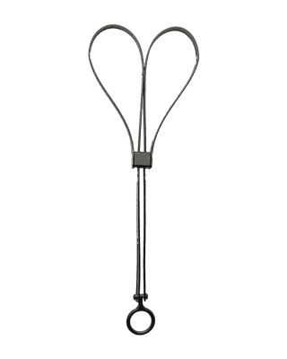 Mil-Tec Plasthandbojor Engångs 54x1,2cm - Svart