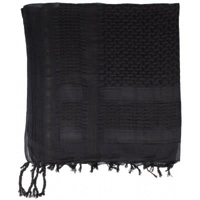 MFH Shemagh 110x110cm Enfärgad (Färg: Svart)