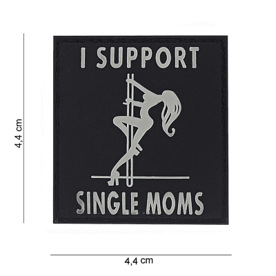 101 INC PVC Patch - I Support Single Moms