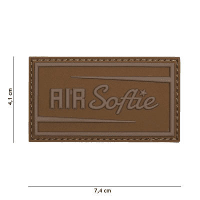 101 INC PVC Patch - Air Softie (Färg: Coyote)