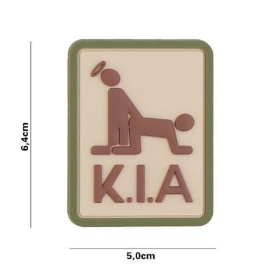 101 INC PVC Patch - K.I.A (Färg: Coyote)